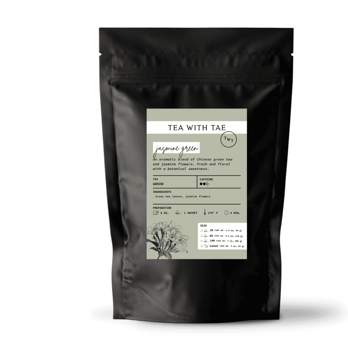 Jasmine Green Tea Pouch
