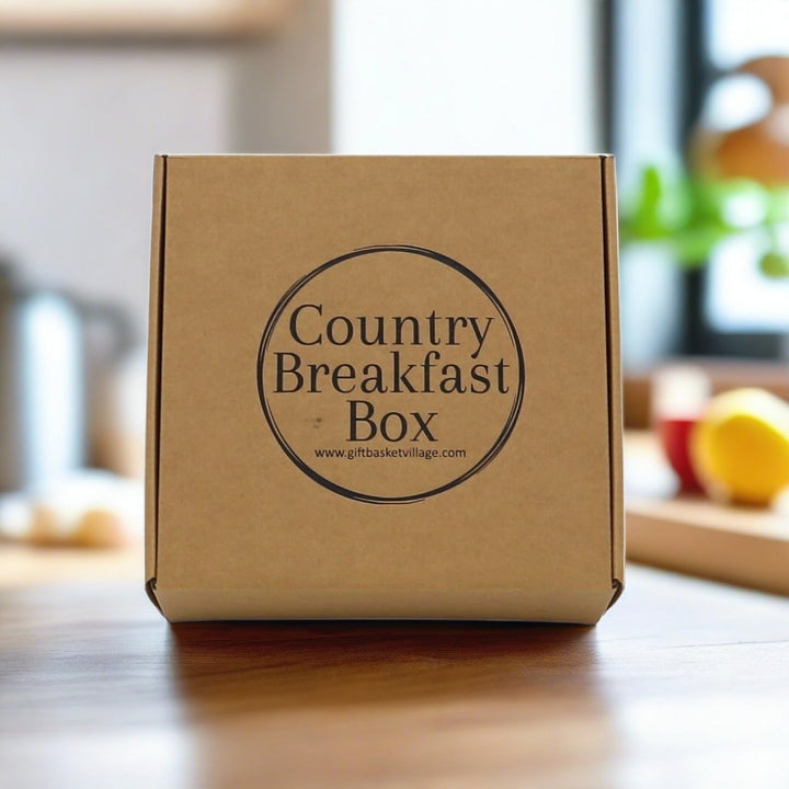 Country Breakfast Box - Gift Box - Gift Basket Village