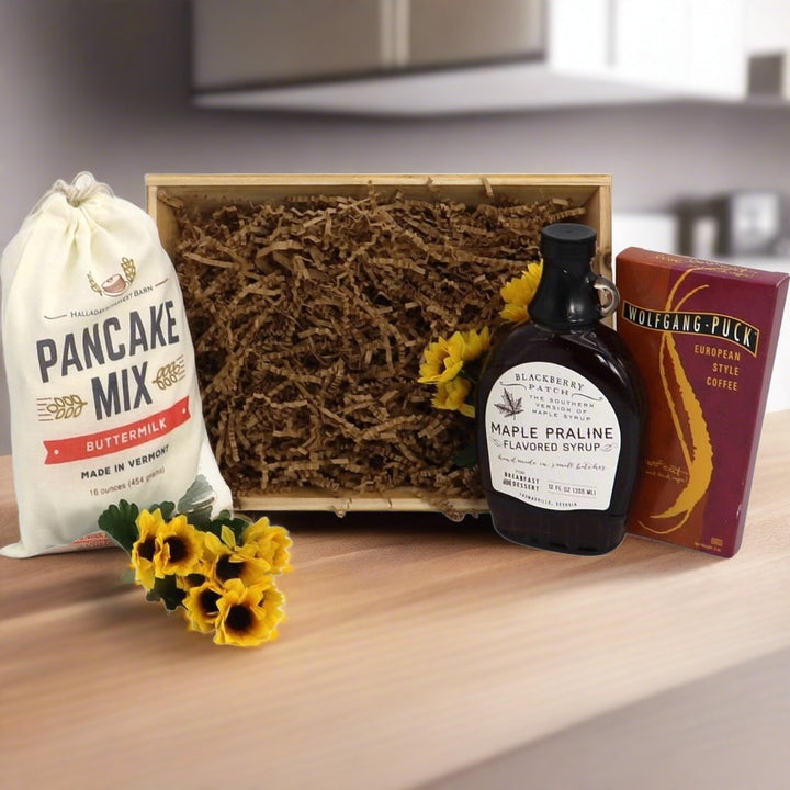 Delightful Breakfast Crate - Gift Basket - Gift Basket Village