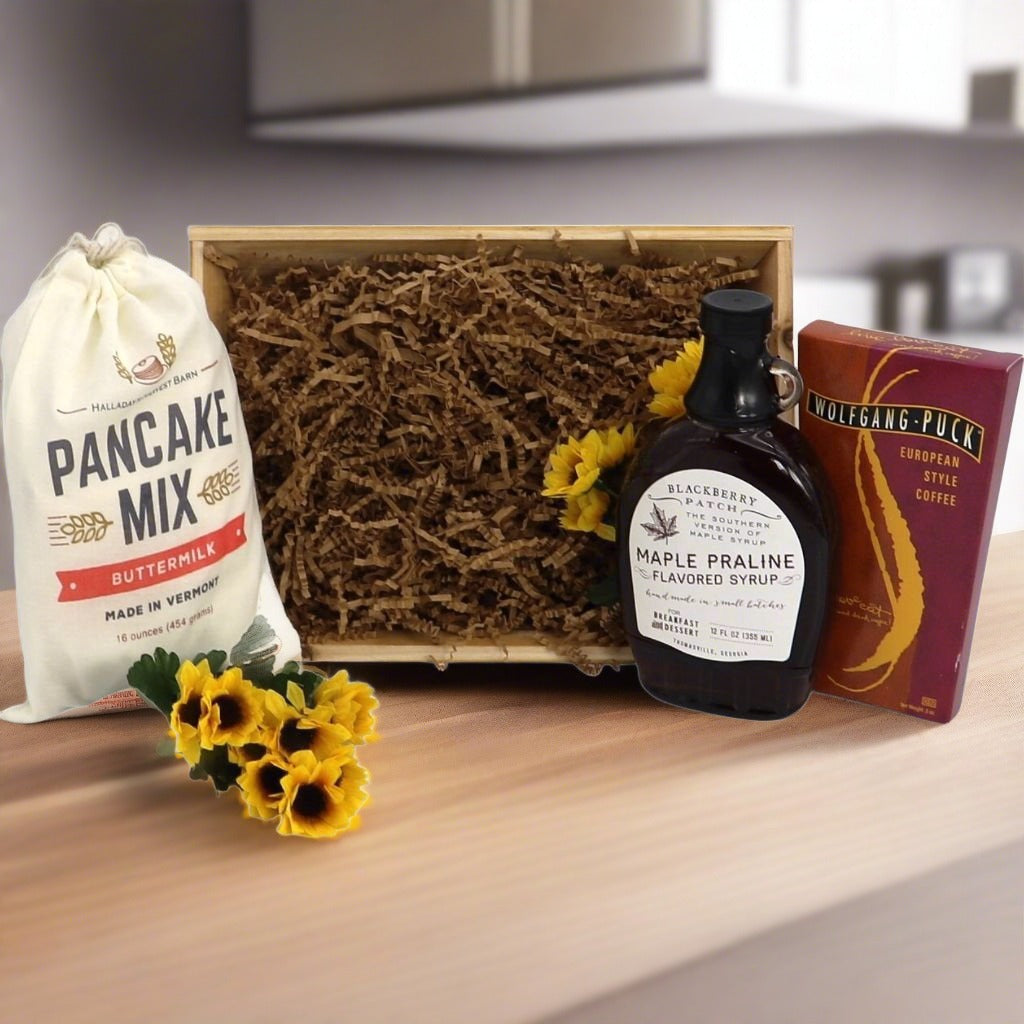 Delightful Breakfast Crate - Gift Basket - Gift Basket Village