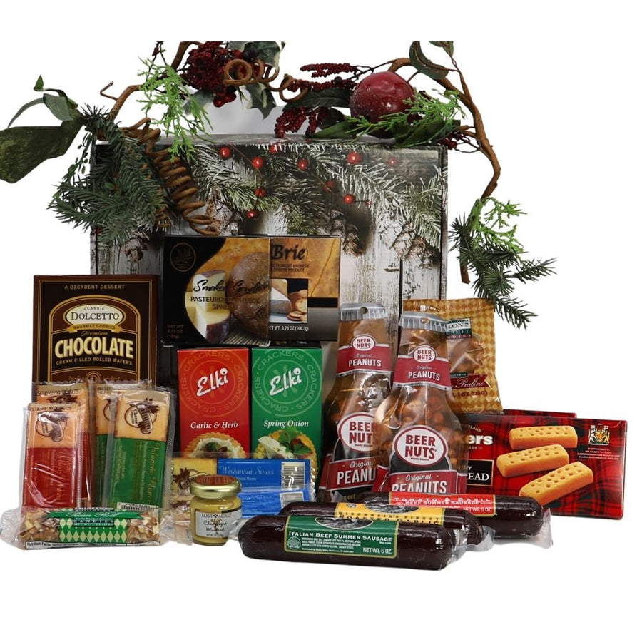 Home for the Holidays Supreme - Gift Box - Gift Basket Village
