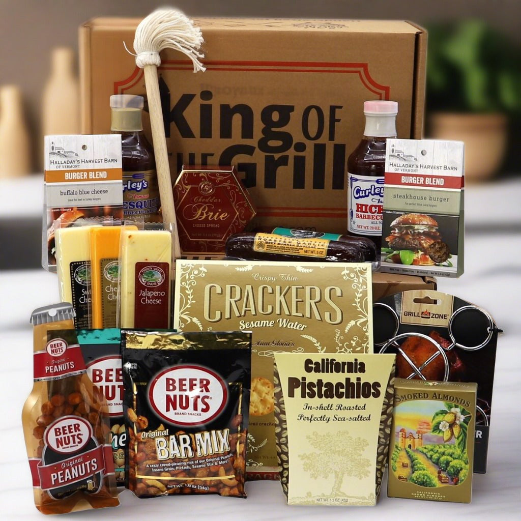 King of the Grill - Gift Box - Gift Basket Village