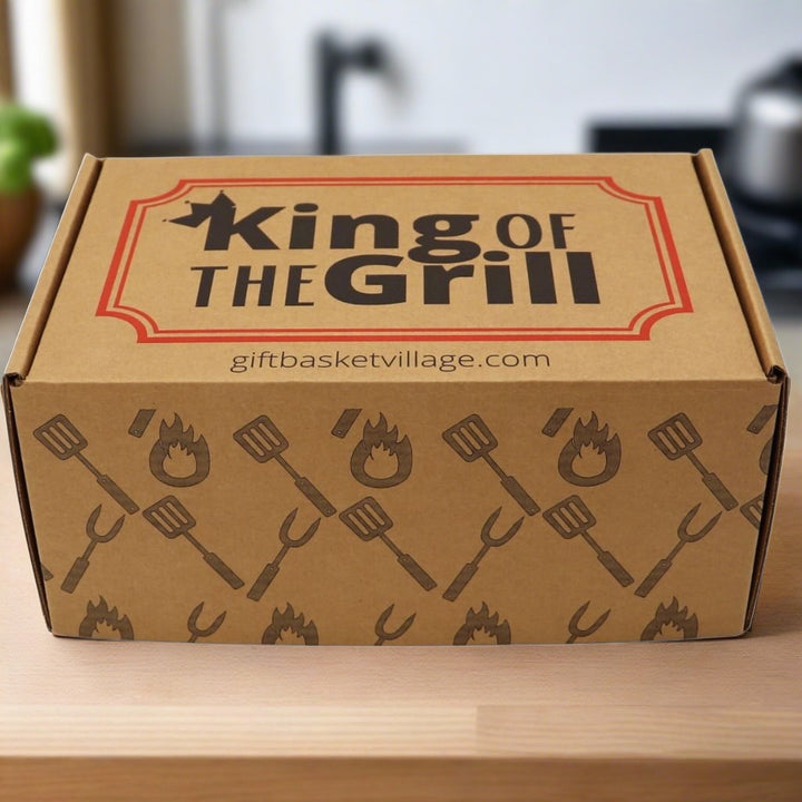 King of the Grill - Gift Box - Gift Basket Village