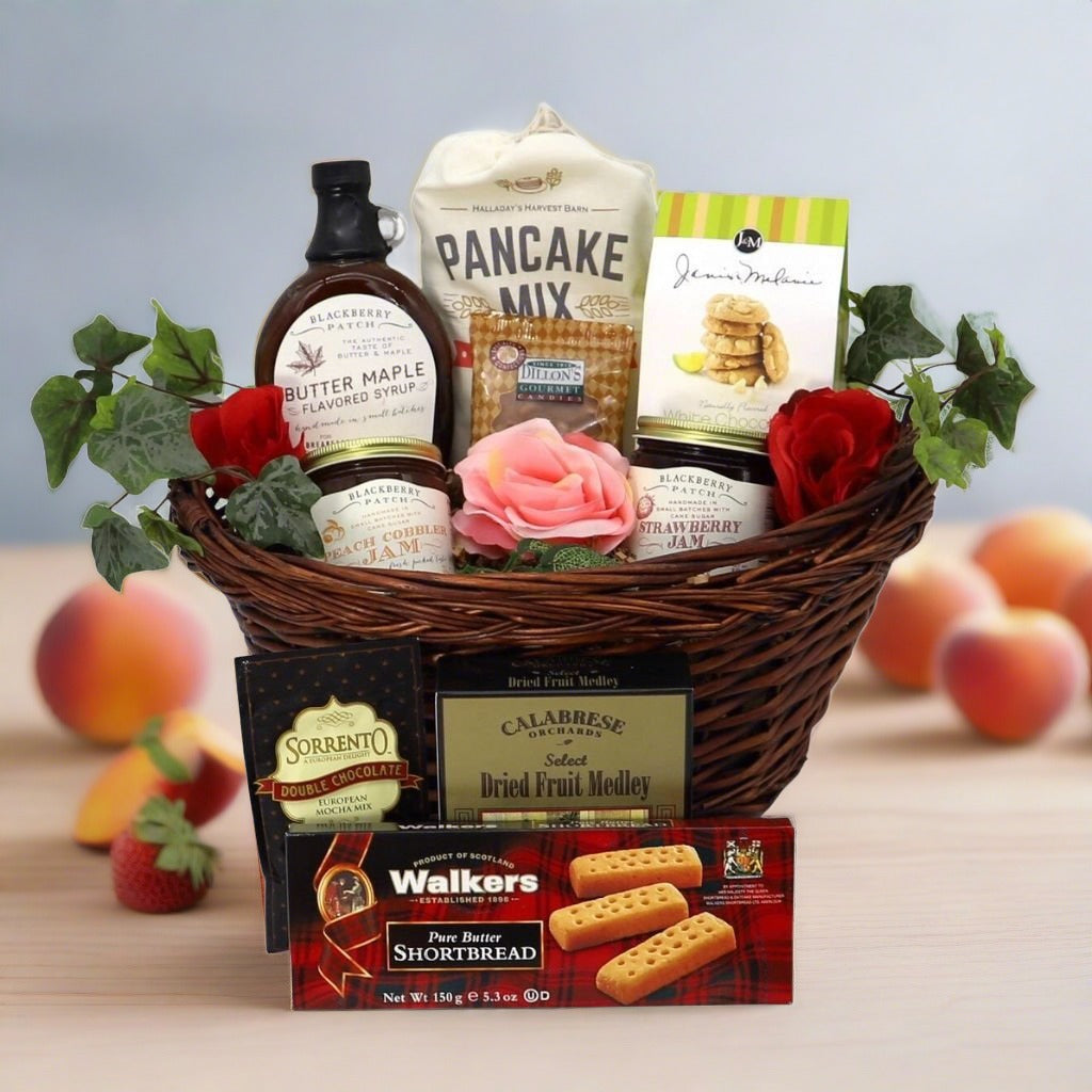 Mom's Day Breakfast Gift Basket 