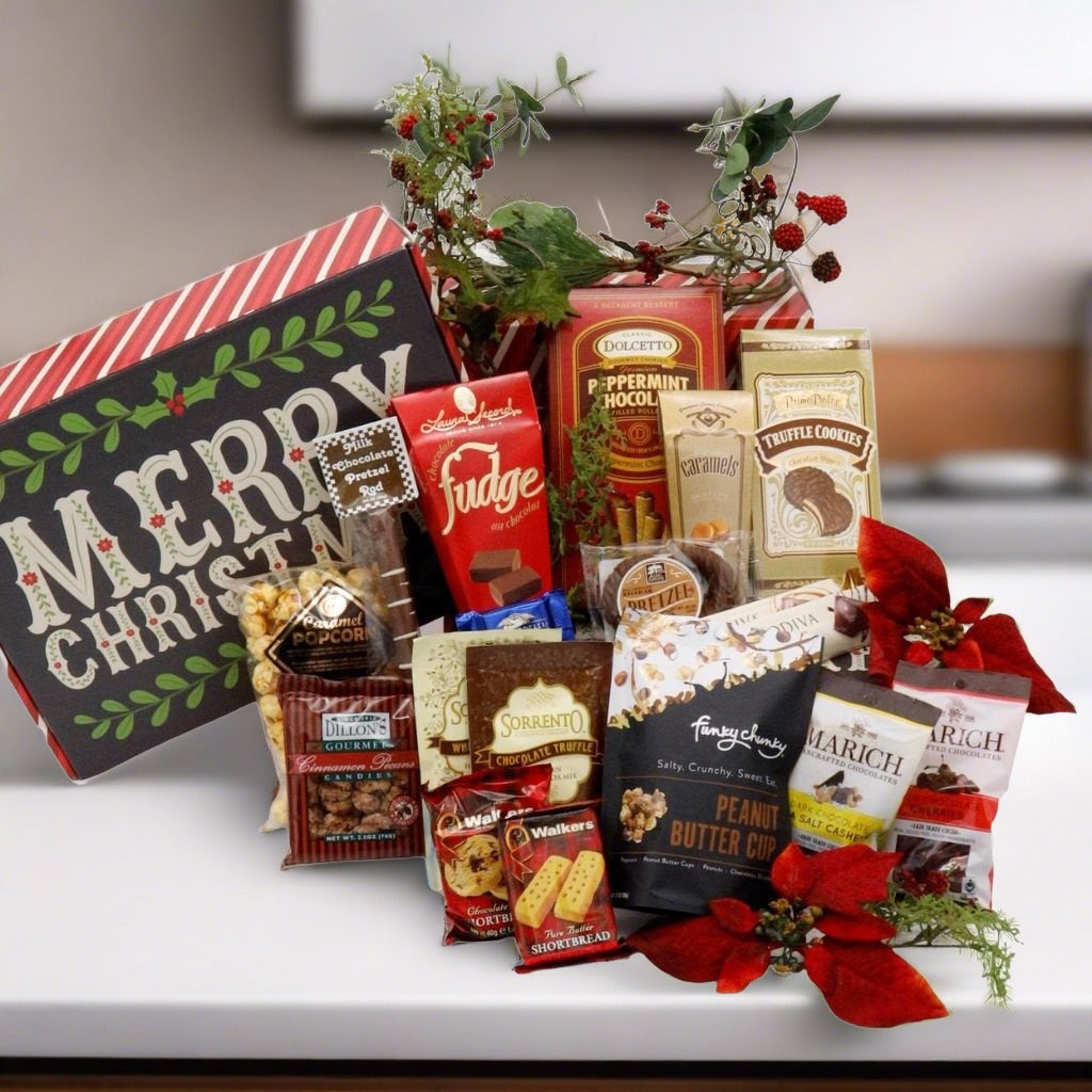 Santa's Candy Shop Large - Gift Box - Gift Basket Village
