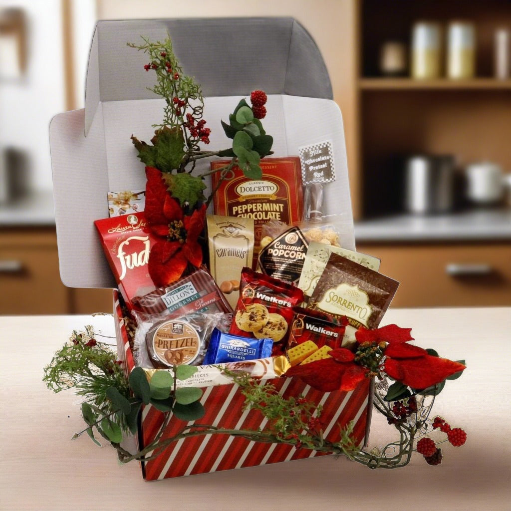 Santa's Candy Shop Medium - Gift Box - Gift Basket Village