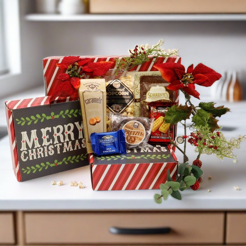 Santa's Candy Shop Small - Gift Box - Gift Basket Village